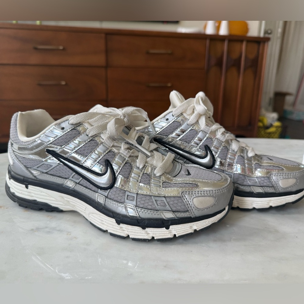 Nike P-6000 Metallic Silver